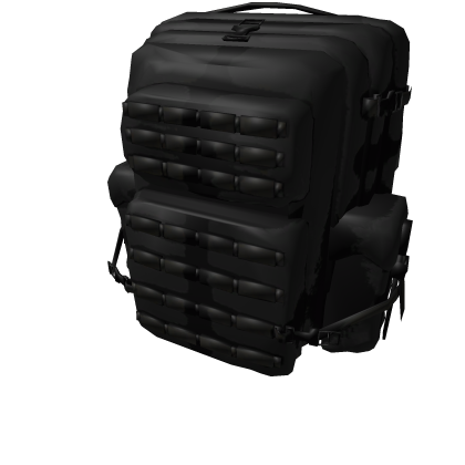 Black Tactical Backpack thumbnail