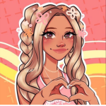 Lia and Ava and peachy