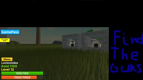 find the weapons (UPDATE)