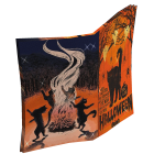 Halloween Witch Ritual Cats Magazine Book