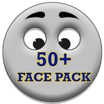 50+ Face Pack