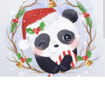 Christmas Pandas