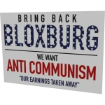 Bring Back Bloxburg Sign