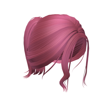 Hot Pink Cheap Y2K Pretty Ponytail  Roblox item