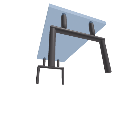 Medium Blue Glass Table Match [NEW MODEL FREE]