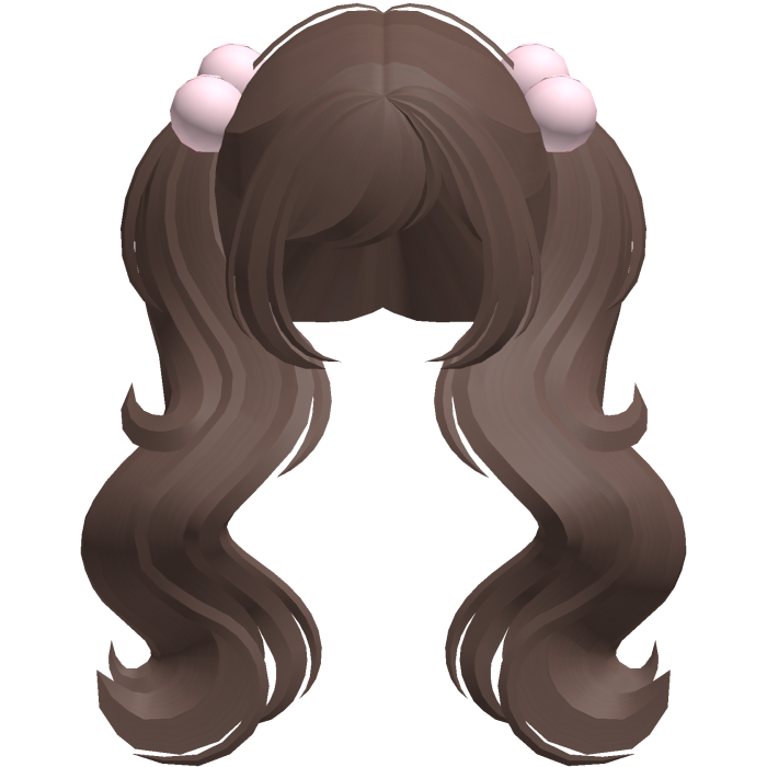 ♡ adorable huge princess pigtails (milky brown)