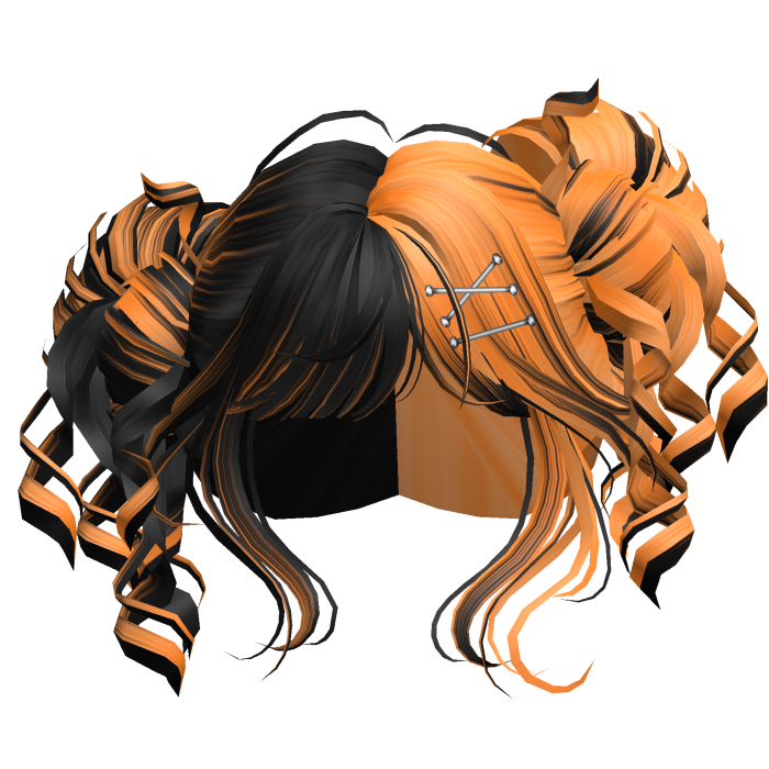 Tilted Elegant Princess Buns (Halloween)
