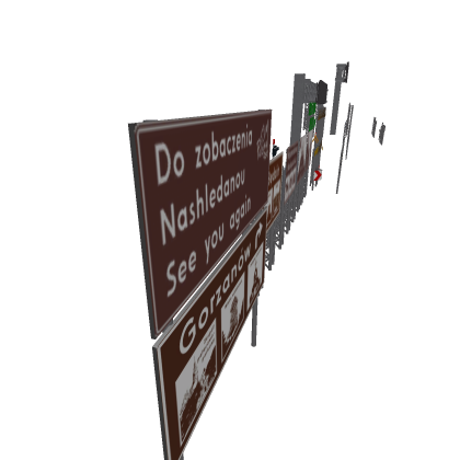 polish road signs
