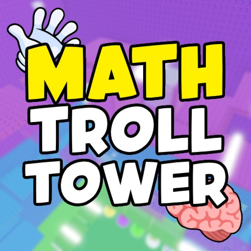 Troll Math IQ Tower 🧠 official Roblox game thumbnail