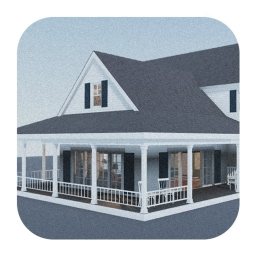 †┆Blue Shuttered House