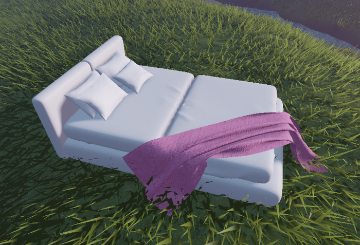 modern Bed preview 1