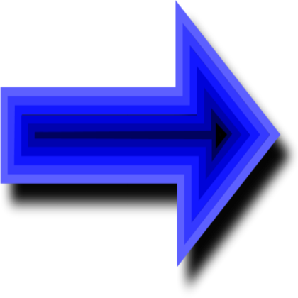 blue pixel arrow Roblox decal