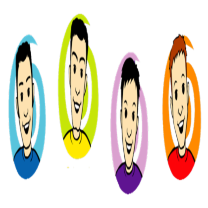 All of The Cartoon Wiggles Swirls Roblox decal
