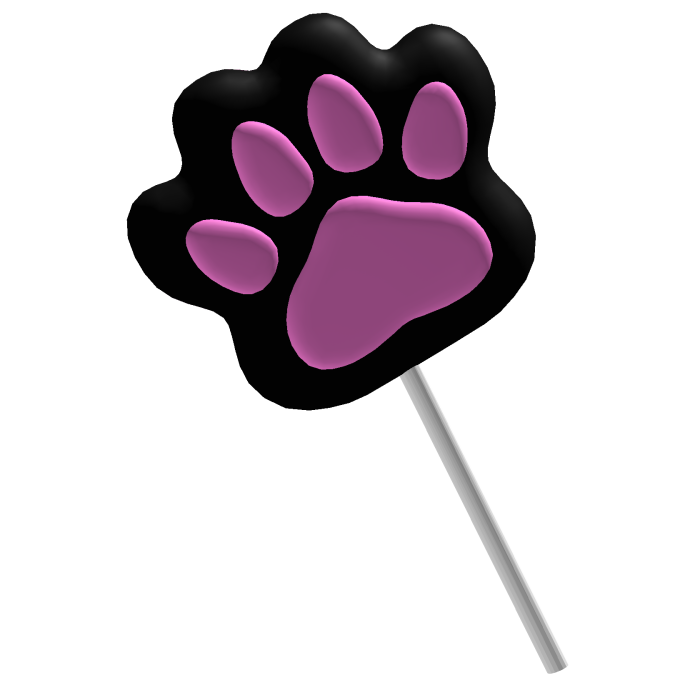 Paw Lollipop (Black)