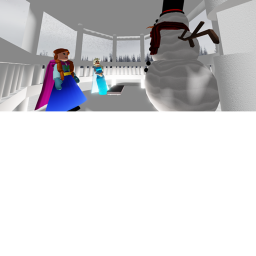 elsa  ice castle