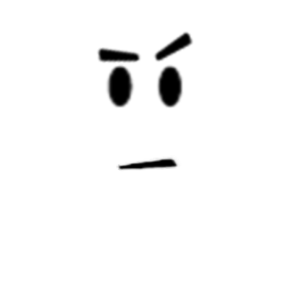 "Skeptically Questioning" Face Roblox decal