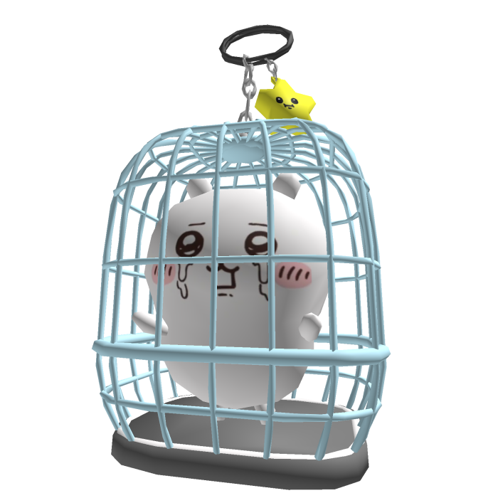 Locked Up Chiikawa Keychain 閉じ込めちいかわキーホルダー 
