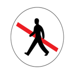 Anti pedestrian skateboards