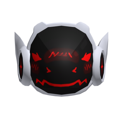 Black and red protogen visor