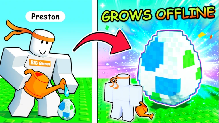 ⭐ Grow an Egg! 🥚