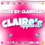 •+ claire’s apparel +•