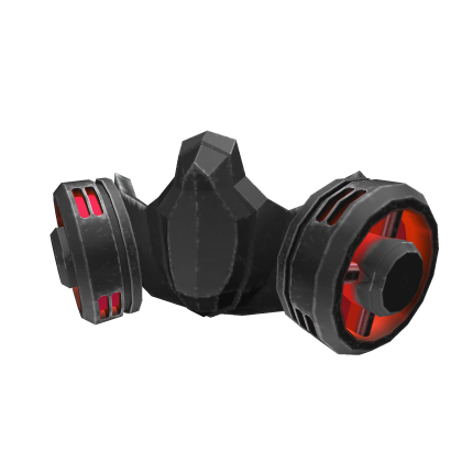 Red Cyberpunk Respirator