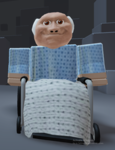 He is a comeing