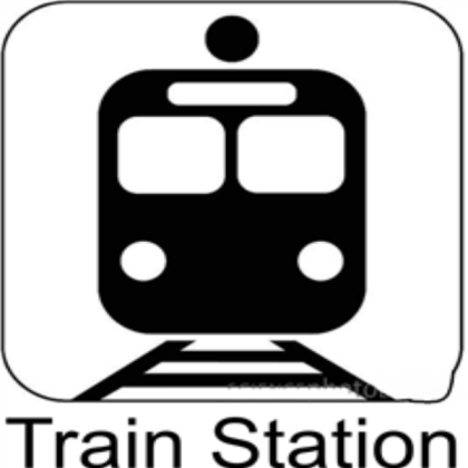 Train Station Sign Roblox decal