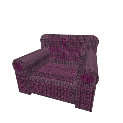 Pink single seated couch