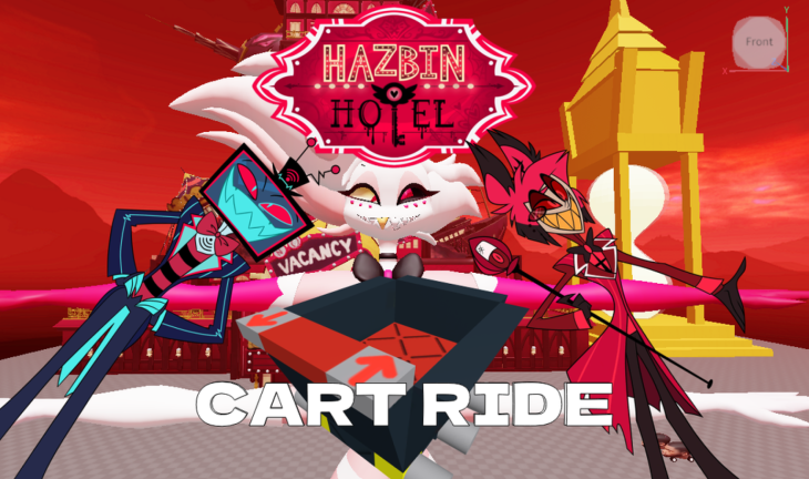 Hazbin Hotel Cart Ride screenshot 1