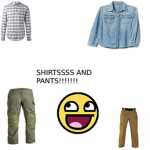 the shirt n pants outfit group!!