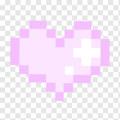 Purple pixel Heart Roblox decal