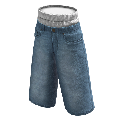 Light Blue Baggy Jorts thumbnail