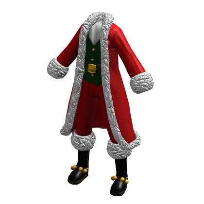 Mr. Santa Claus Outfit | Red Gold Green