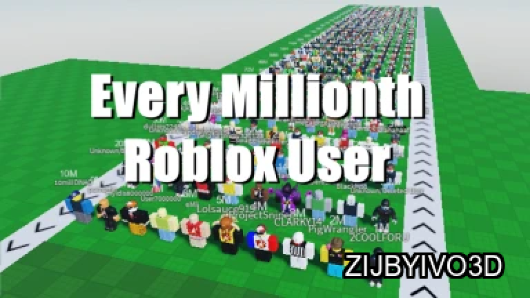Every Millionth Roblox User screenshot 1