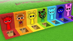 Zabawna winda Sprunki