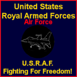 U.S.R.A.F. Air Force.