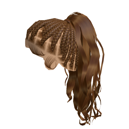 Ponytail Boho Braids [Brown] Roblox item