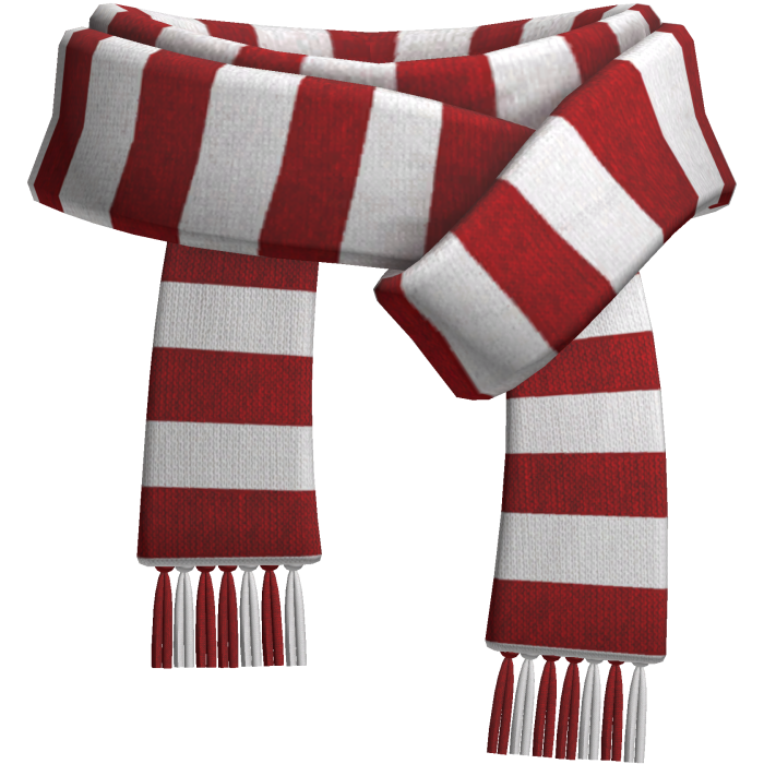 Christmas Striped Scarf