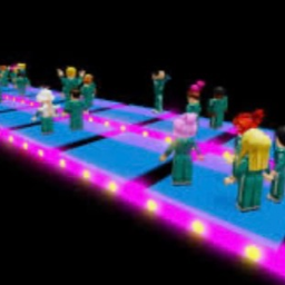 impossible glass brige ( squid game )