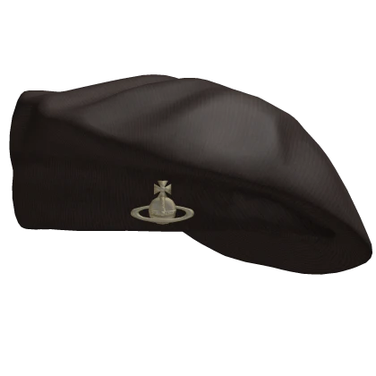 🐻Cute & Trendy Brown Y2K Emo Vivi Beret🐻 | Roblox Item - Rolimon's