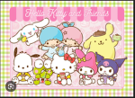 Hello kitty and friends <}