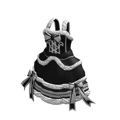 Cute Magical Christmas Dress | Black thumbnail