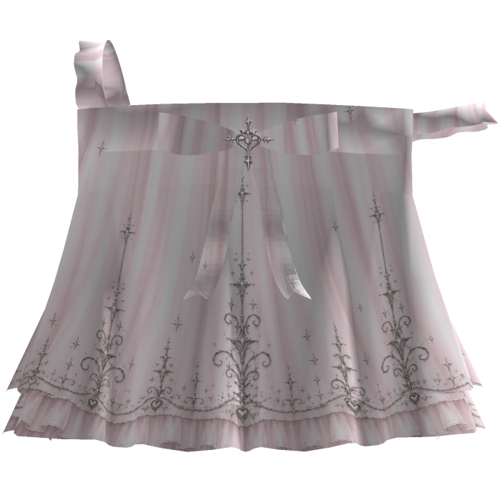 ♡ | vintage light pink cross dress ۶ৎ
