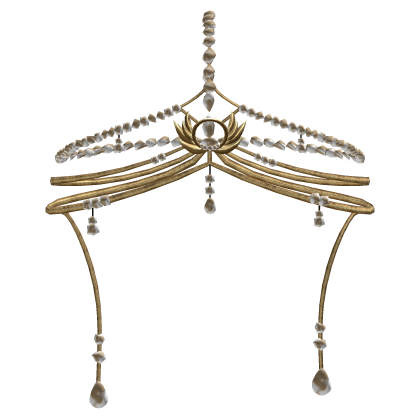 [👑] Elegant Moon Tiara - Gold
