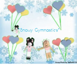 *Snowy Gymnastics*