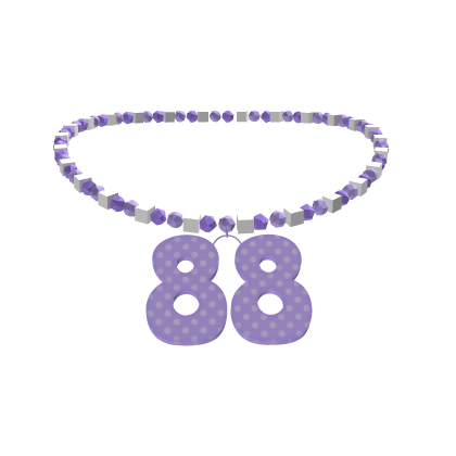3.0 purple necklace 8 Roblox item