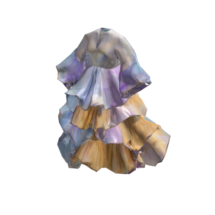 0Celestial Bloom Gown [PBR] 🌙💜
