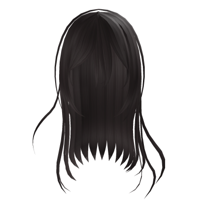 vkei messy gothic emo anime hair brown Roblox item