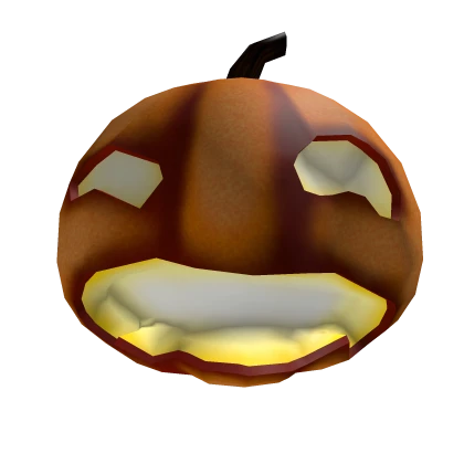 Horrifed pumpkin Roblox item render